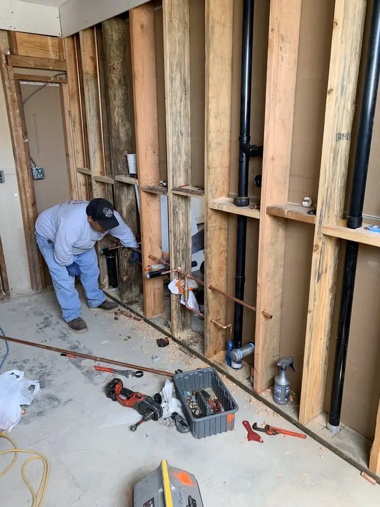 Commercial rough-in plumbing for Water Heater Replacement in Warrensville Heights